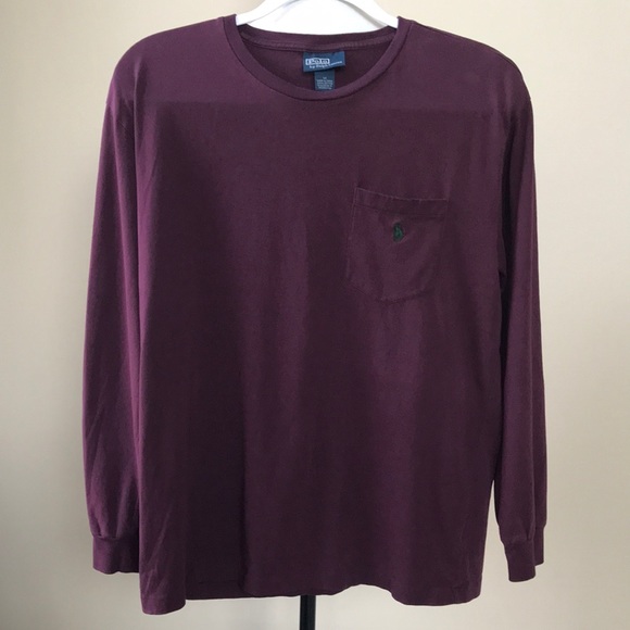 Polo Ralph Lauren Other - Polo Long Sleeve Tee with Front Pocket